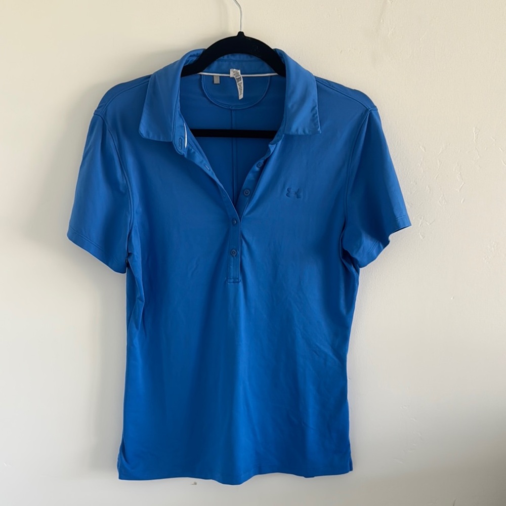 Under Armour Royal Blue HeatGear Shirt